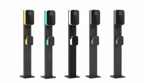 GATE BS  WALLBOX töltő tartóoszlop