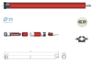 ALLMATIC EURODRIVE 12W/0 CSŐMOTOR
