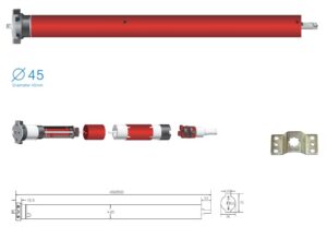 ALLMATIC EURODRIVE 40W/0 CSŐMOTOR