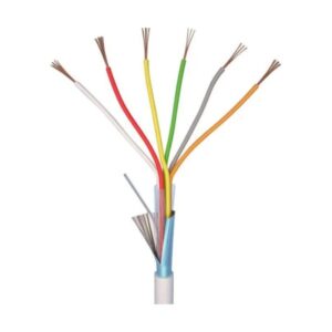 6X0,22 MM2, RIASZTÓ KÁBEL, SODROTT RÉZ, ÁRNYÉKOLT