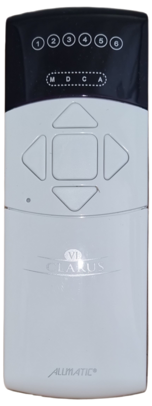 ALLMATIC CLARUS VI REDŐNY TÁVIRÁNYITÓ