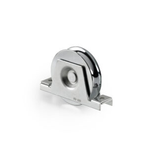 HM111.080 kapu görgő "O", 78mm, csavarozható