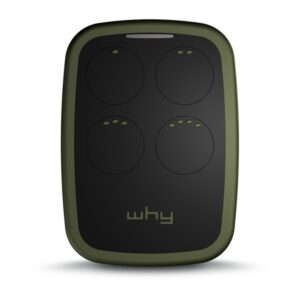 WHY EVO NOA deep green (fekete-oliva zöld) univerzális kapunyitó távirányító