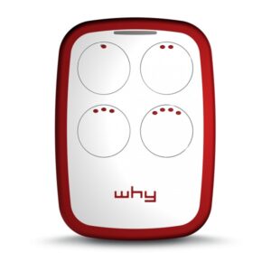 WHY EVO NOA granade red (fehér-piros) univerzális kapunyitó távirányító