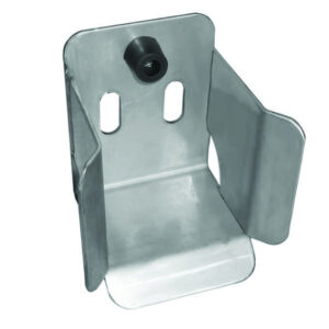 Alsó fogadó konzol, INOX profile 80x80mm