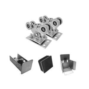 Úszókapu garnitúra-ECO profile 80x80mm Szett 5,5m/400kg