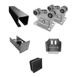 Úszókapu garnitúra 4m nyílláshoz Fe, 60x60mm