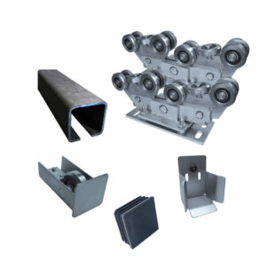 Úszókapu garnitúra, 7méter-ig Fe, 80x80mm Szett 7m/600kg