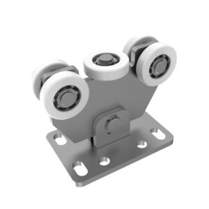 Kapugörgő, PVC kerékkel, 60x60mm profilhoz