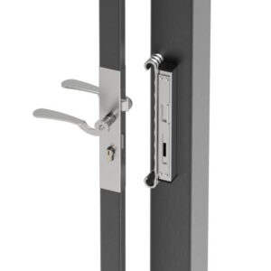 Zárkészlet 60x40 + Elektromos zár B1/18