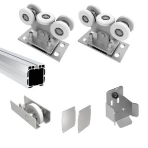 Alumínium úszókapu szett 4m-ig, 90x95mm