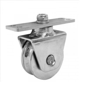 Forgatható kerék - U-profilhoz, D80