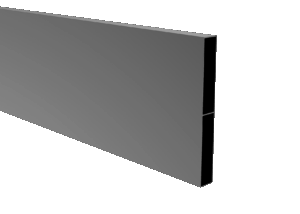 Alumínium kerítés betét 20x160-6000mm