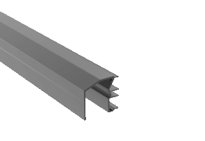 Felső vezetőprofil tolókapukhoz 6000mm R7016