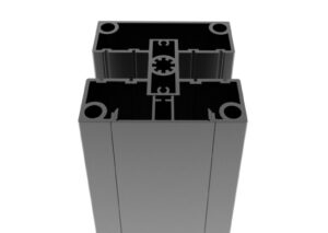 80x80-as alumínium oszlop és fedél készlet - 1850mm R7016