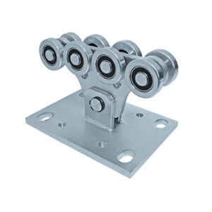 Úszókapu görgő Zn, profile 70x60mm